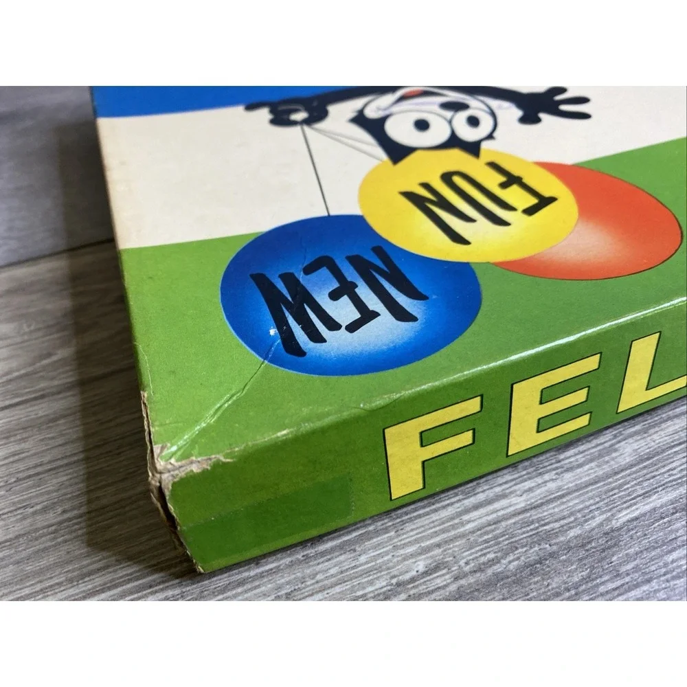 VTG 1968 Felix the Cat Board Game w Box Complete by Milton Bradley Complete